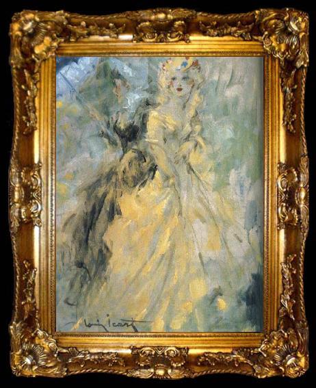 framed  Louis Lcart White and Black, ta009-2